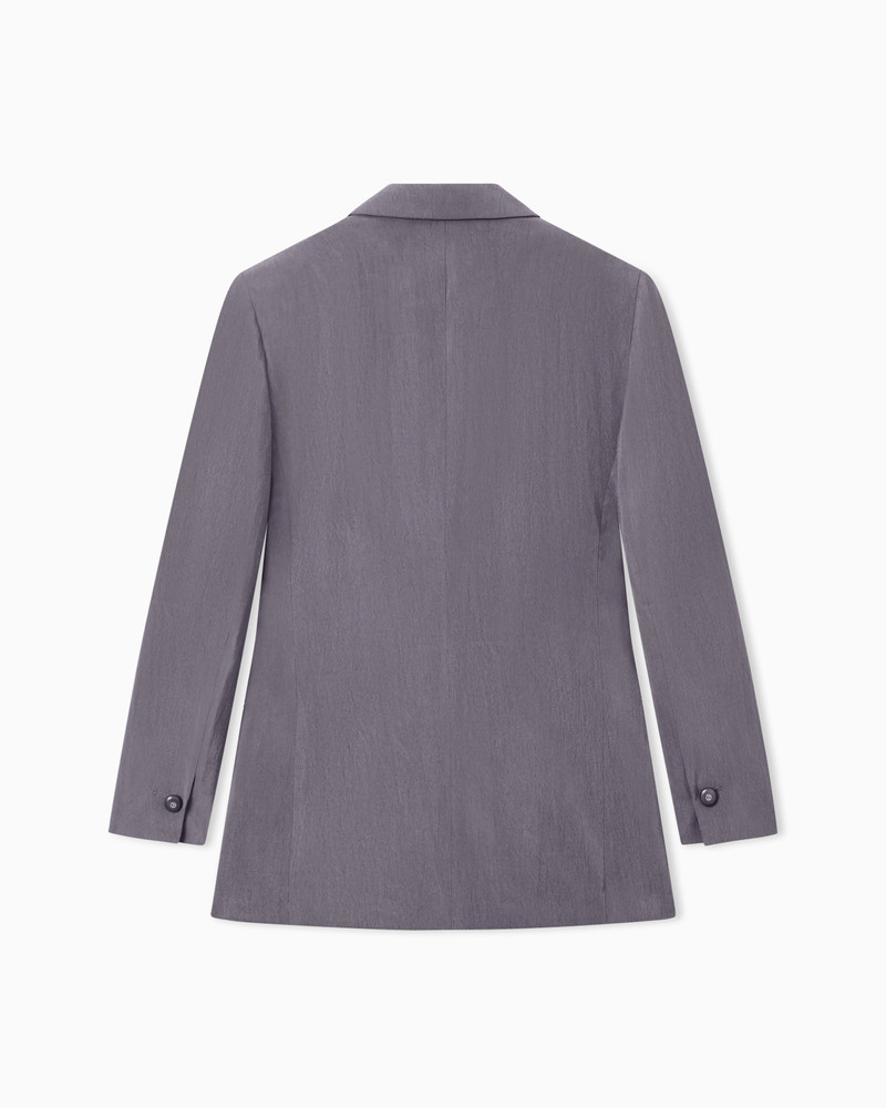 GIORGIO ARMANI WASHED SILK DOUBLE-BREASTED JACKET outlook