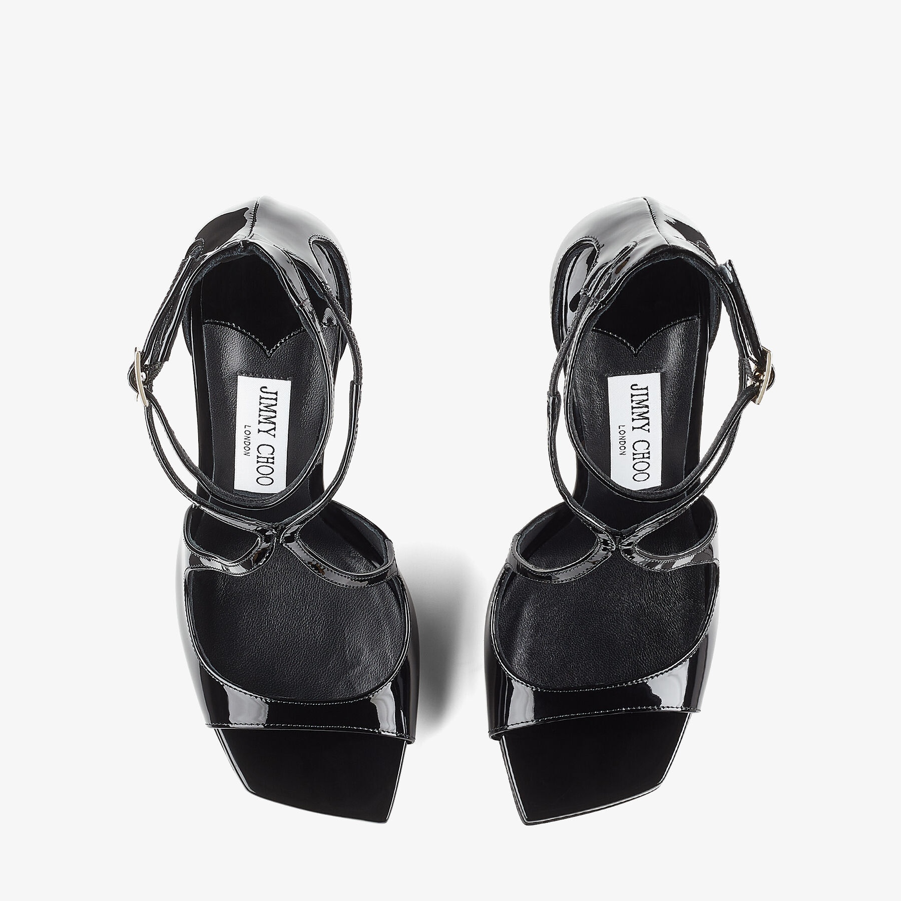 Azia 110
Black Patent Leather Sandals - 5