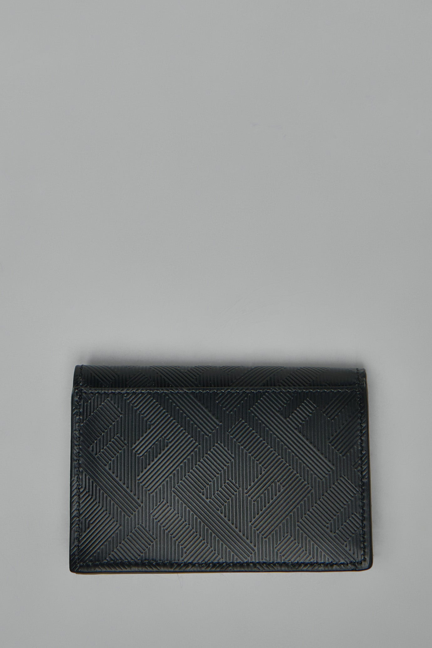 Signature Grained Leather Card Case - 2