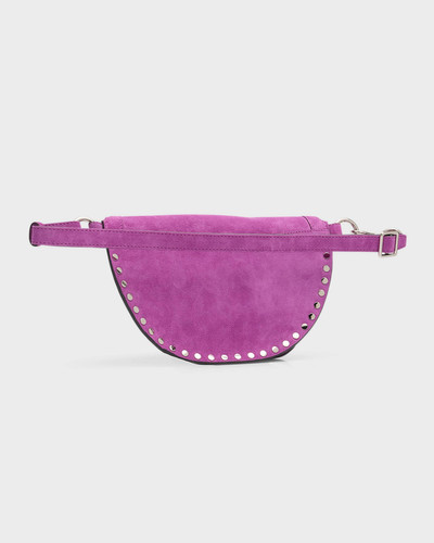 Isabel Marant Skano Studs Suede Belt Bag outlook