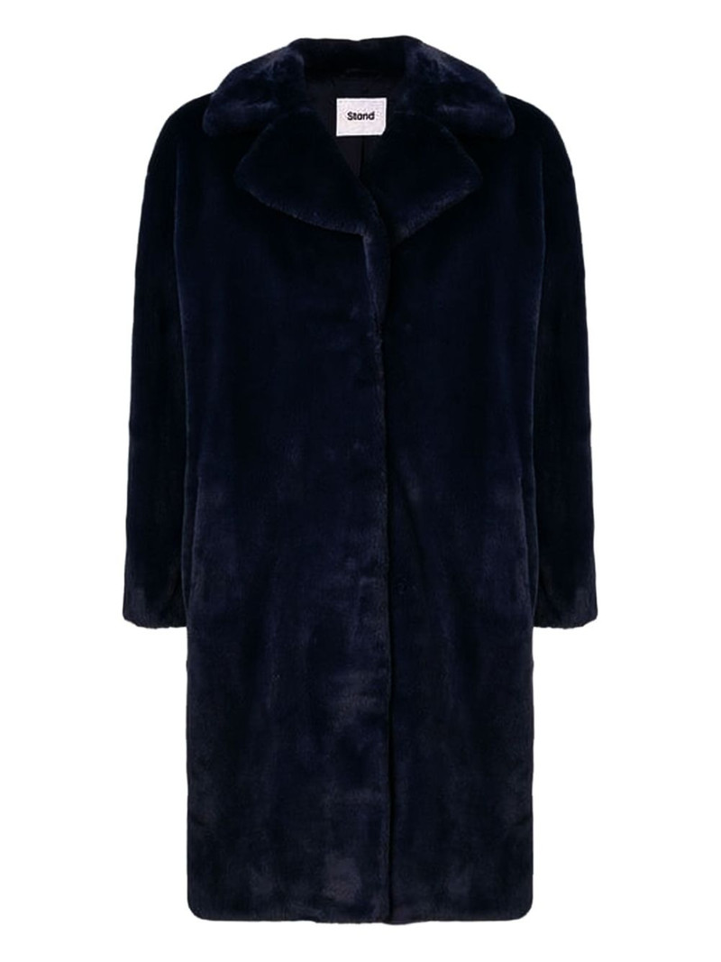 Camille Cocoon faux-fur coat 1