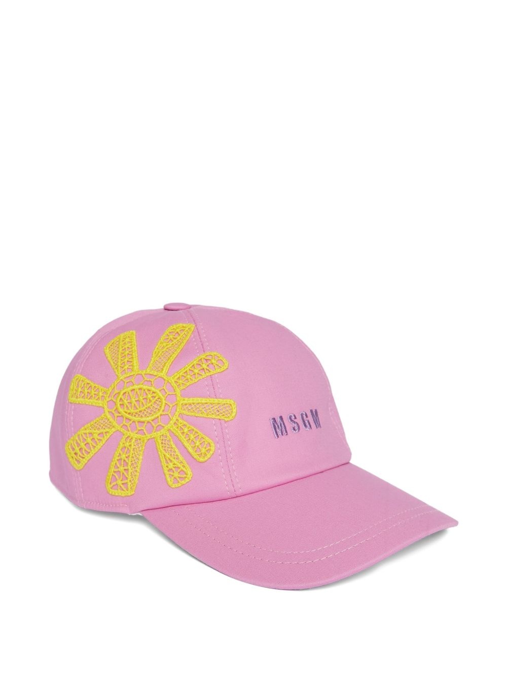 sun-embroidered cap - 3