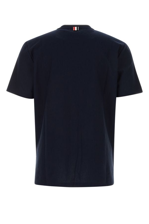 Navy blue cotton t-shirt - 2