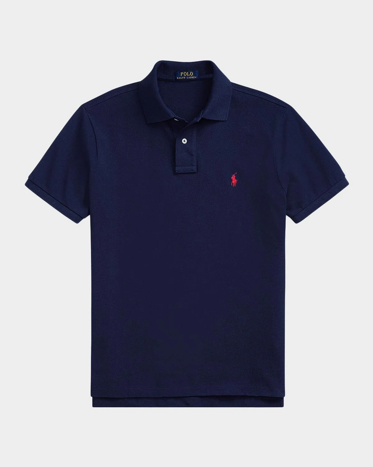 Men's Classic Fit Mesh Polo Shirt - 1