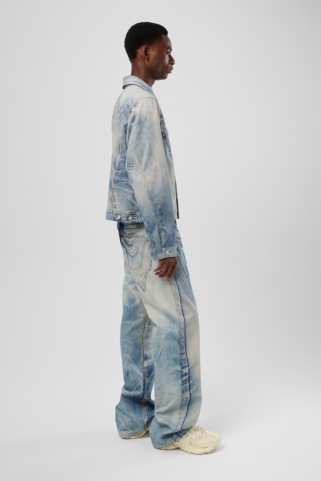 Blue Denim Jeans - 4