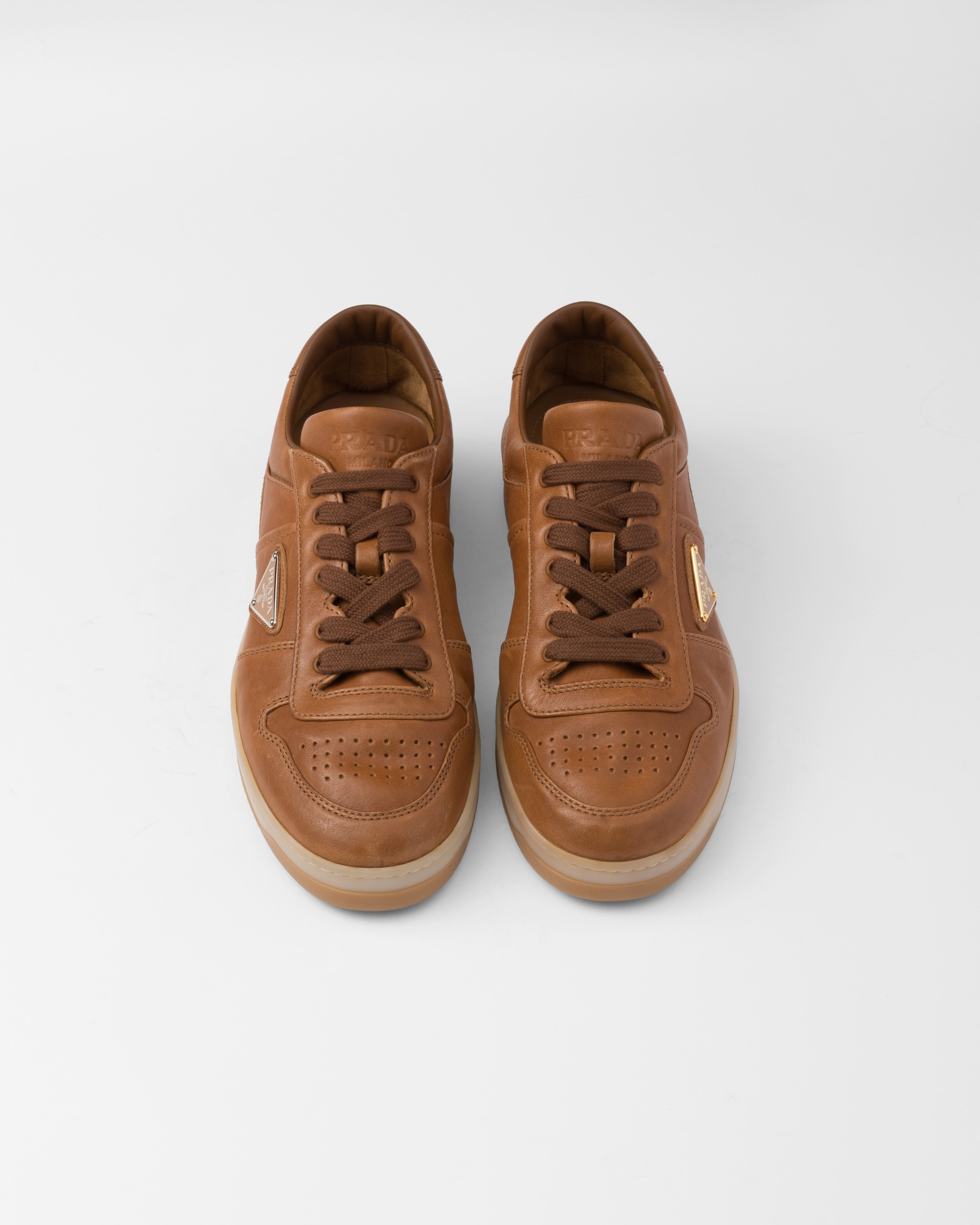 Downtown nappa leather sneakers - 4