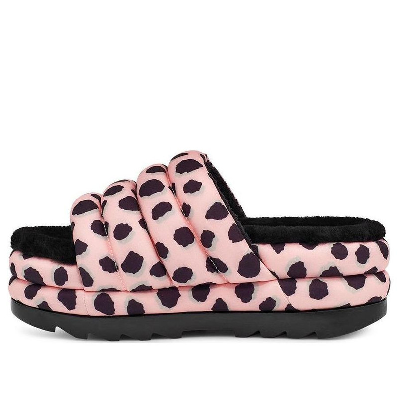 (WMNS) UGG Cheetah Print Slippers 'Pink' 1127074-PSLP 1