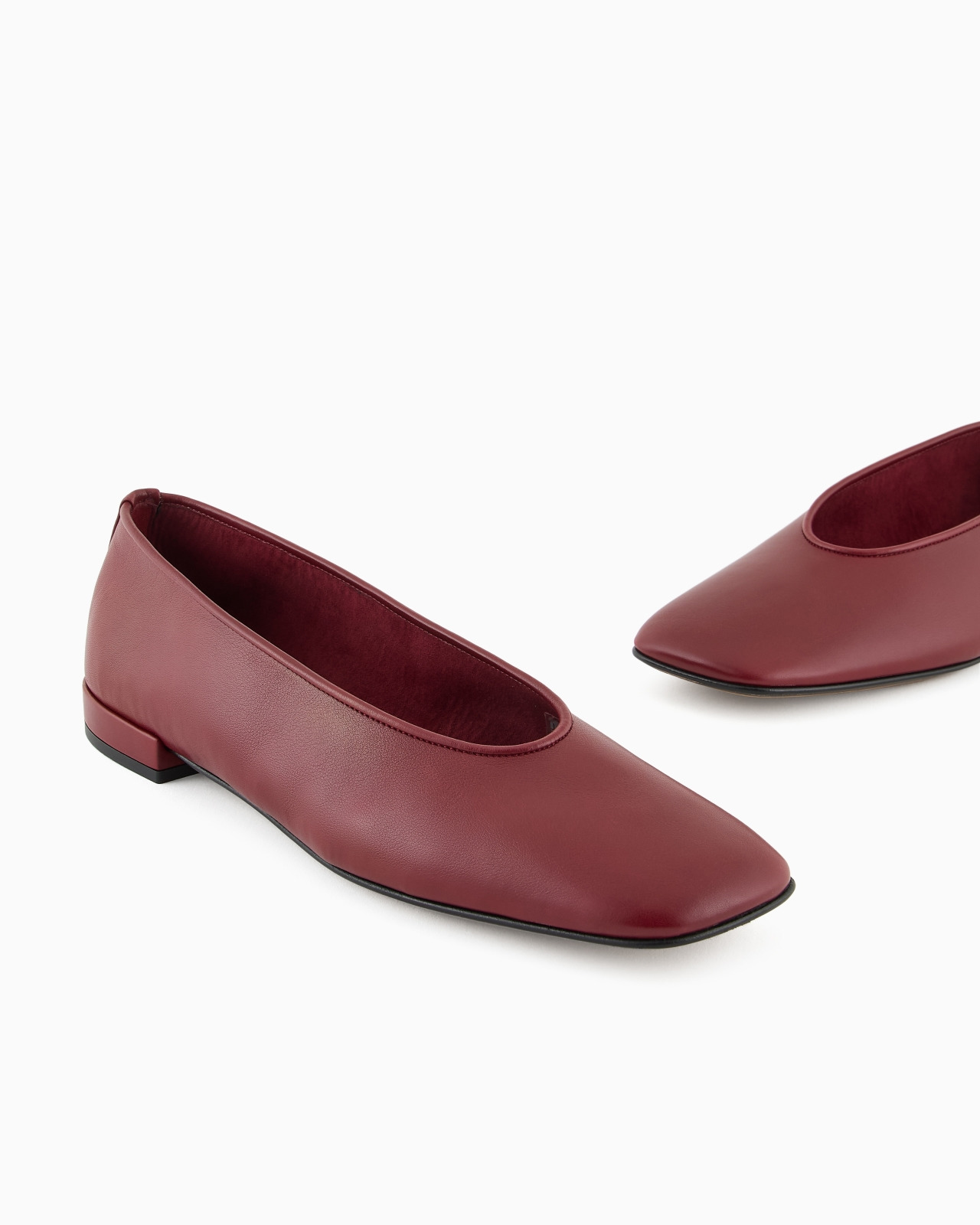 GIORGIO ARMANI X 10 CORSO COMO CALFSKIN BALLERINAS - 5