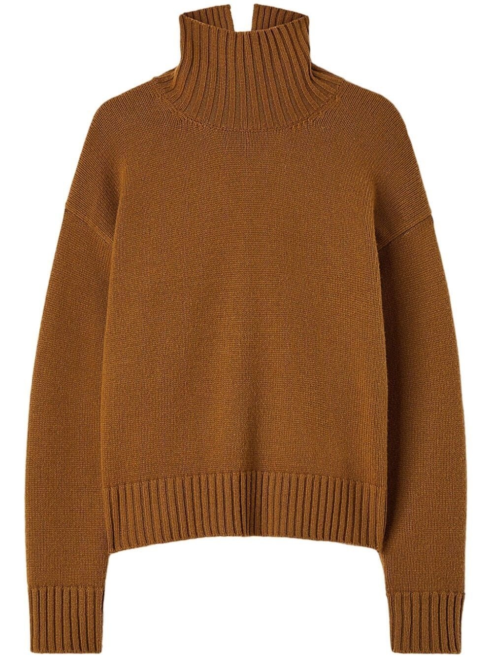 トップス JIL SANDER turtle neck knit sweater Jil Sander – Navy oversized turtleneck merino cape sweater