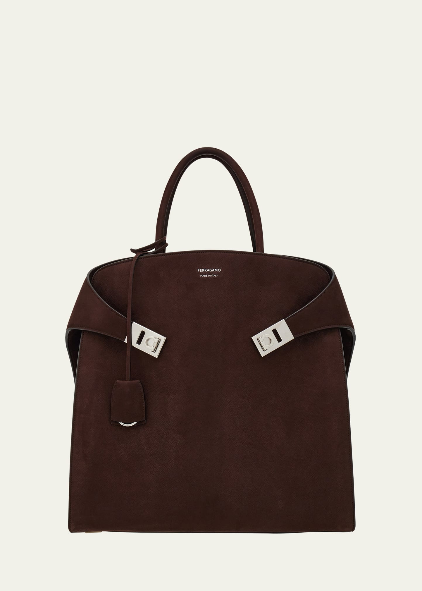 Men's Hug Leather Tote Bag - 1