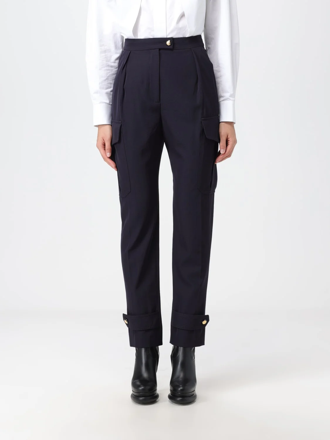 McQueen pants in wool and cotton - 1