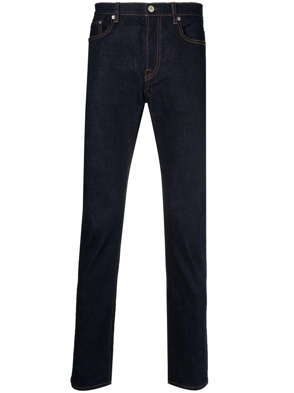 mid-rise slim fit jeans - 1