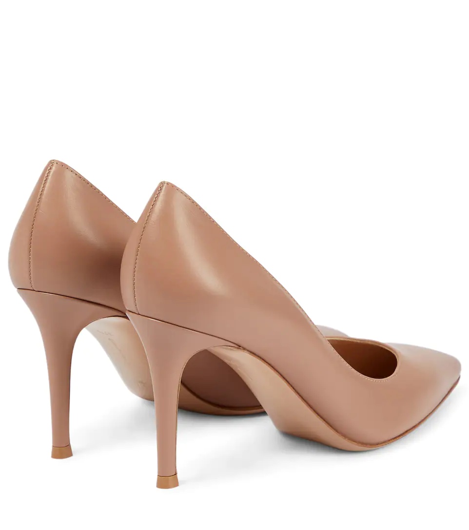 Gianvito 85 leather pumps - 3