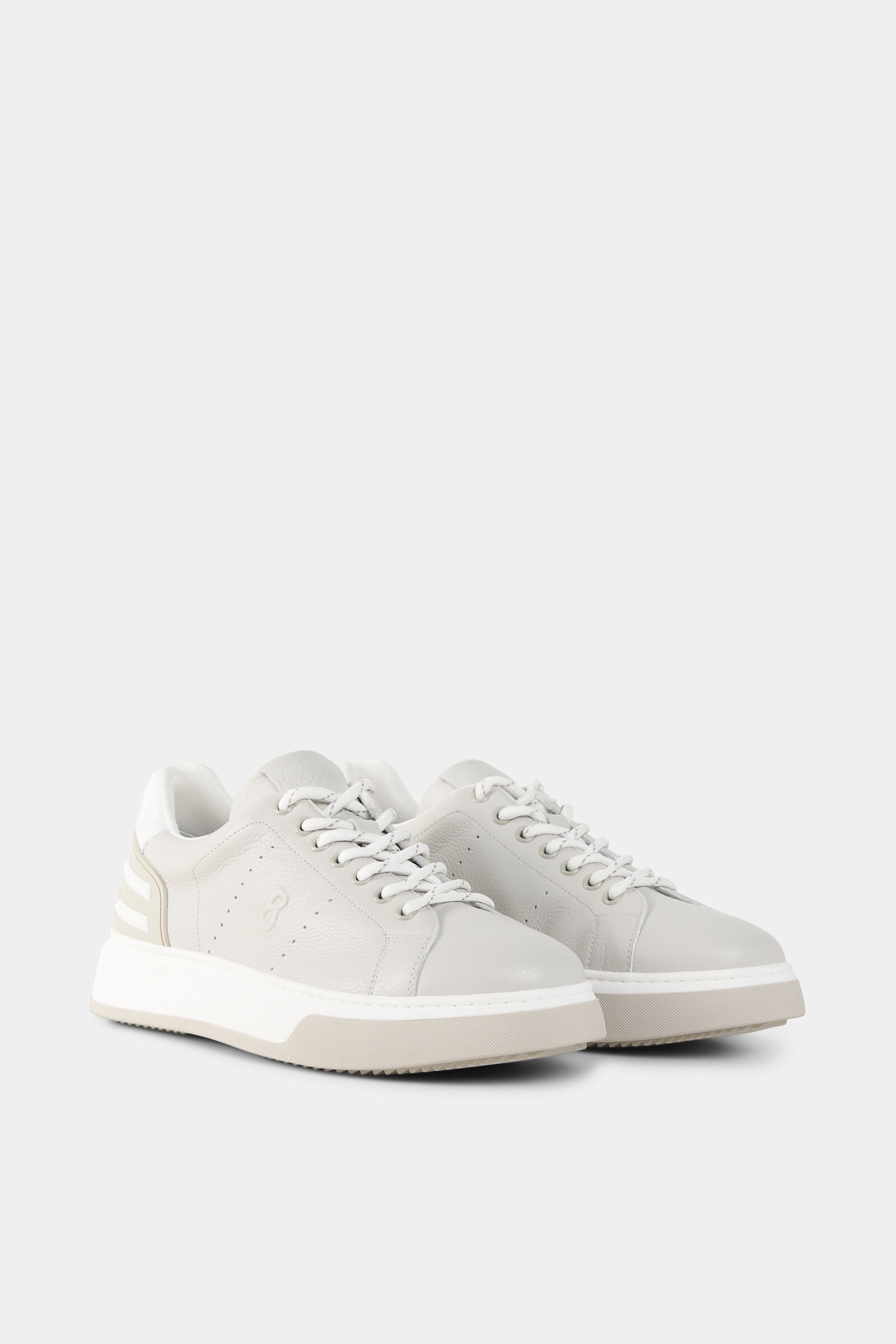 Milan sneaker in Light gray/white - 3