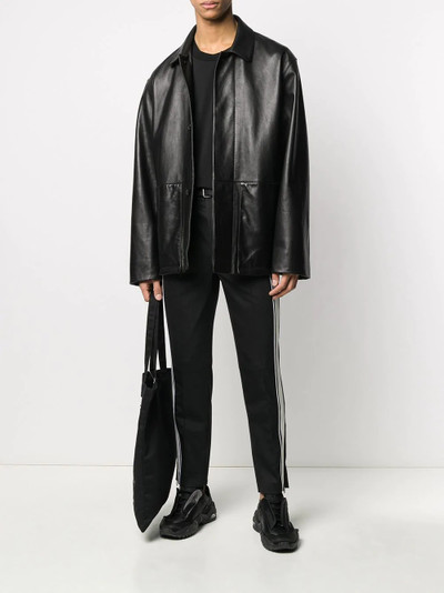 Neil Barrett side panelled tailored trousers outlook