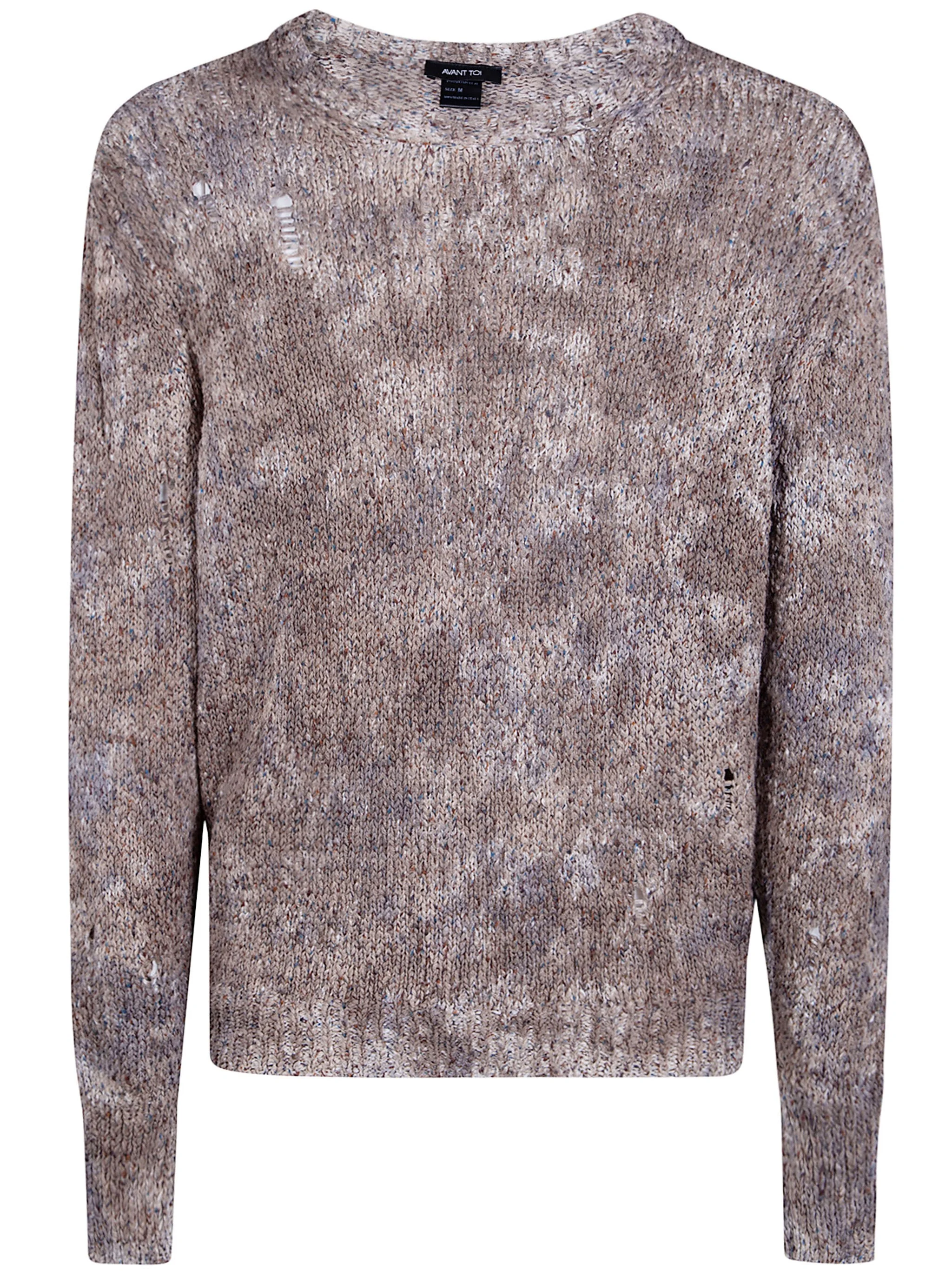 Zola Camouflage Effect Malfile` Cotton Round Neck - 1