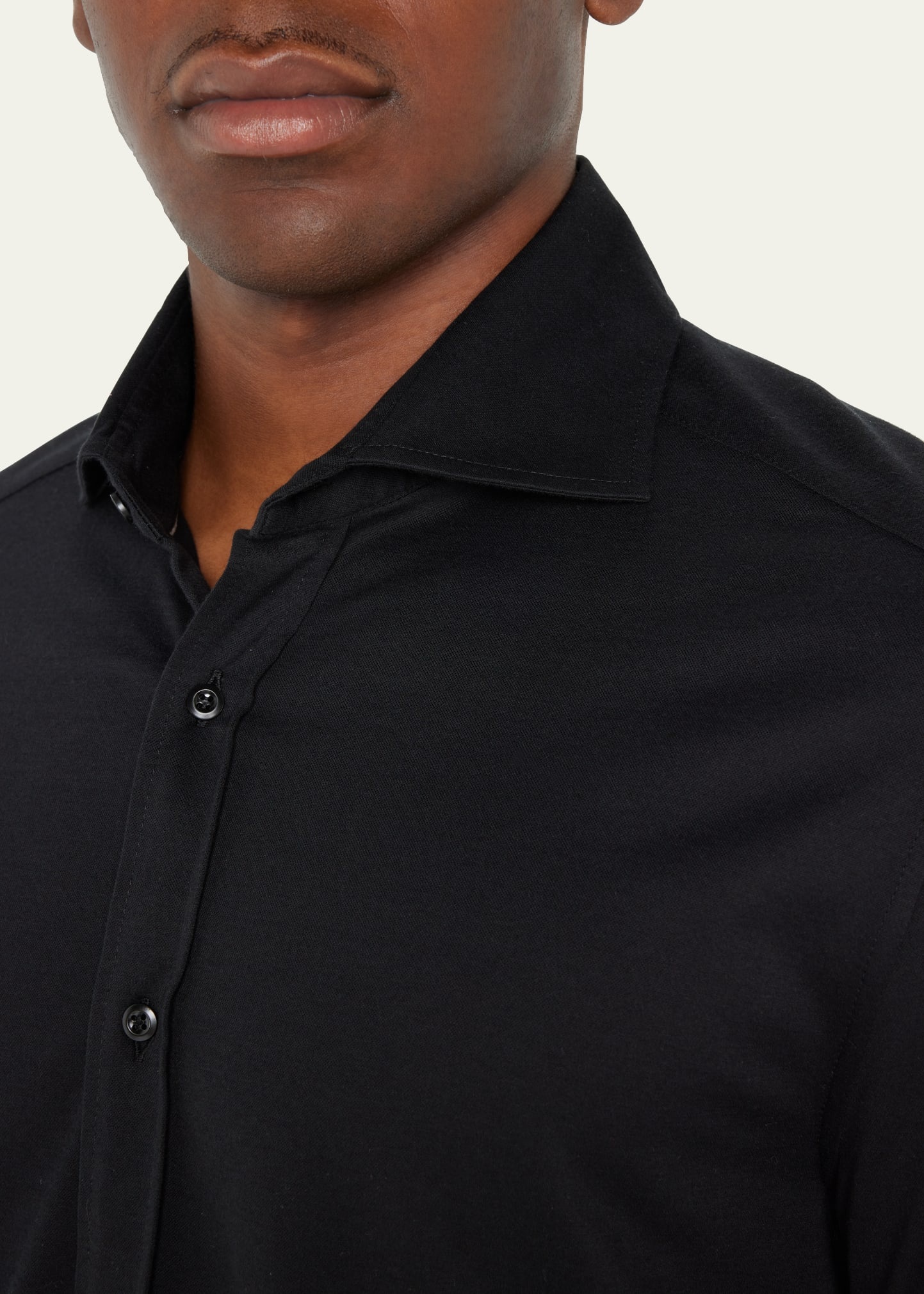 Men's Jersey Knit Sport Shirt - 5