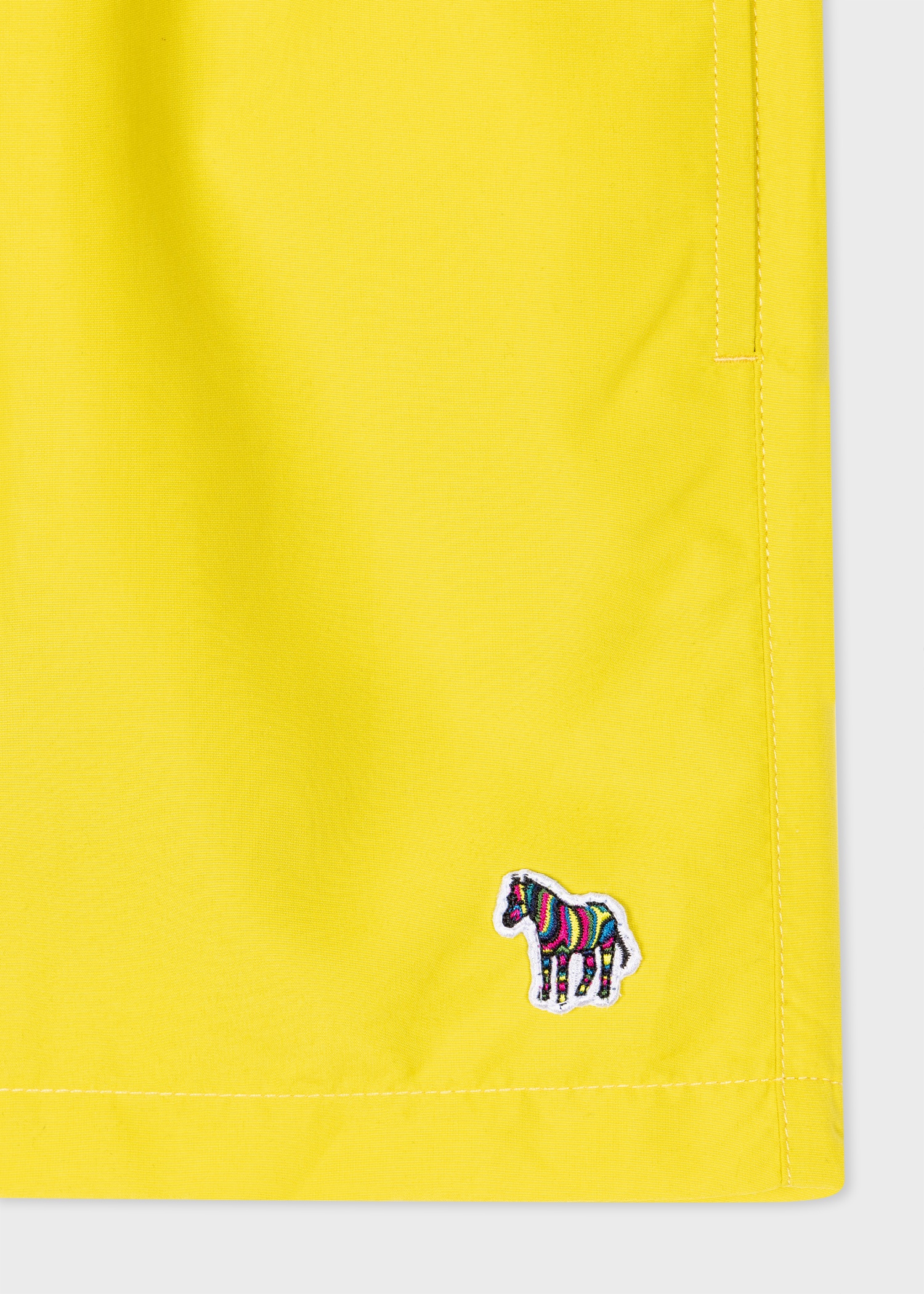 Yellow Zebra Logo Swim Shorts - 2