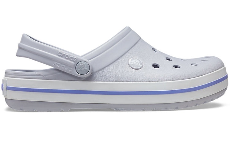 Crocs Crocband Lightweight Wear-Resistant Unisex Gray Sandals 11016-1FH - 3