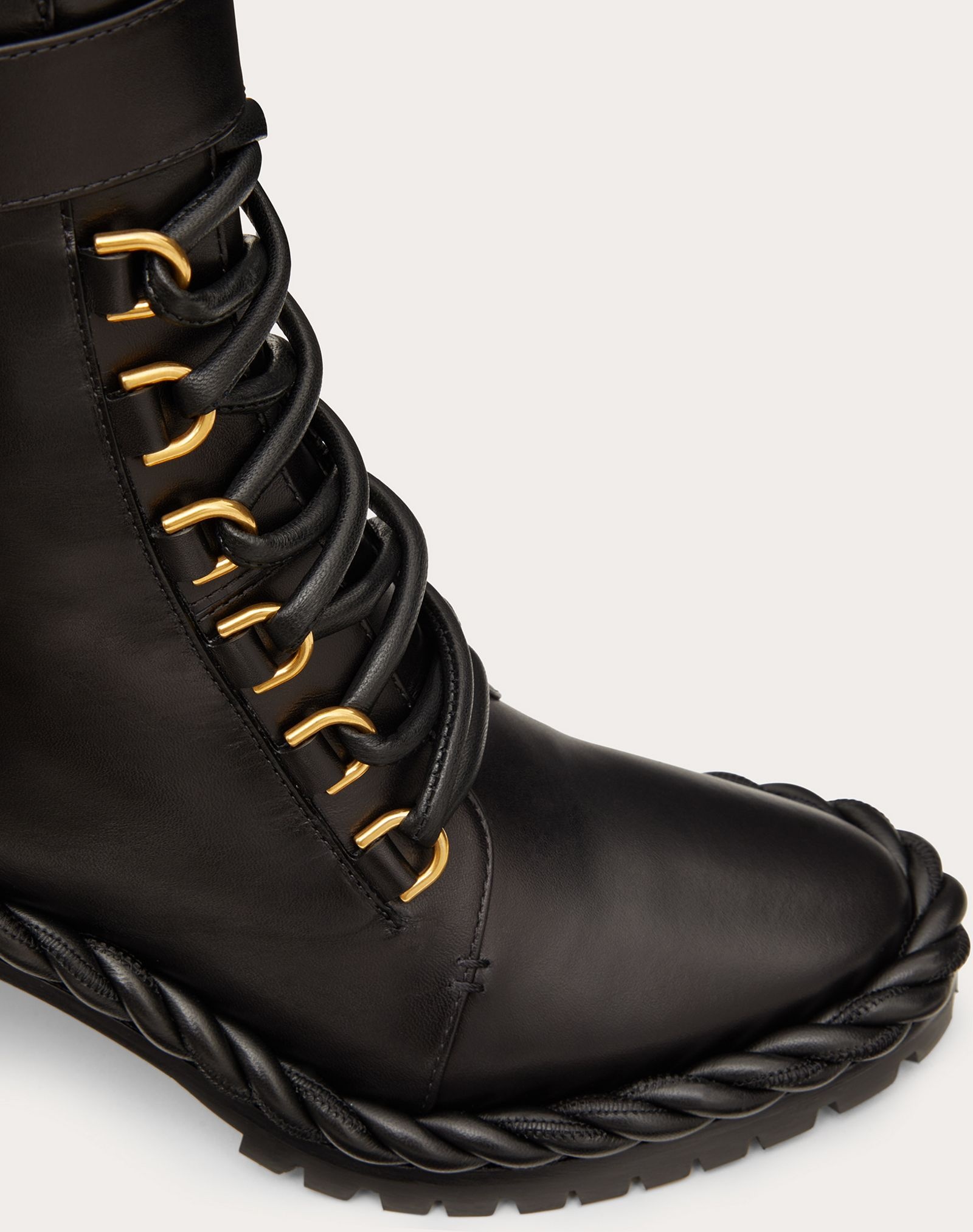 The Rope Calfskin Combat Boot 70mm - 5