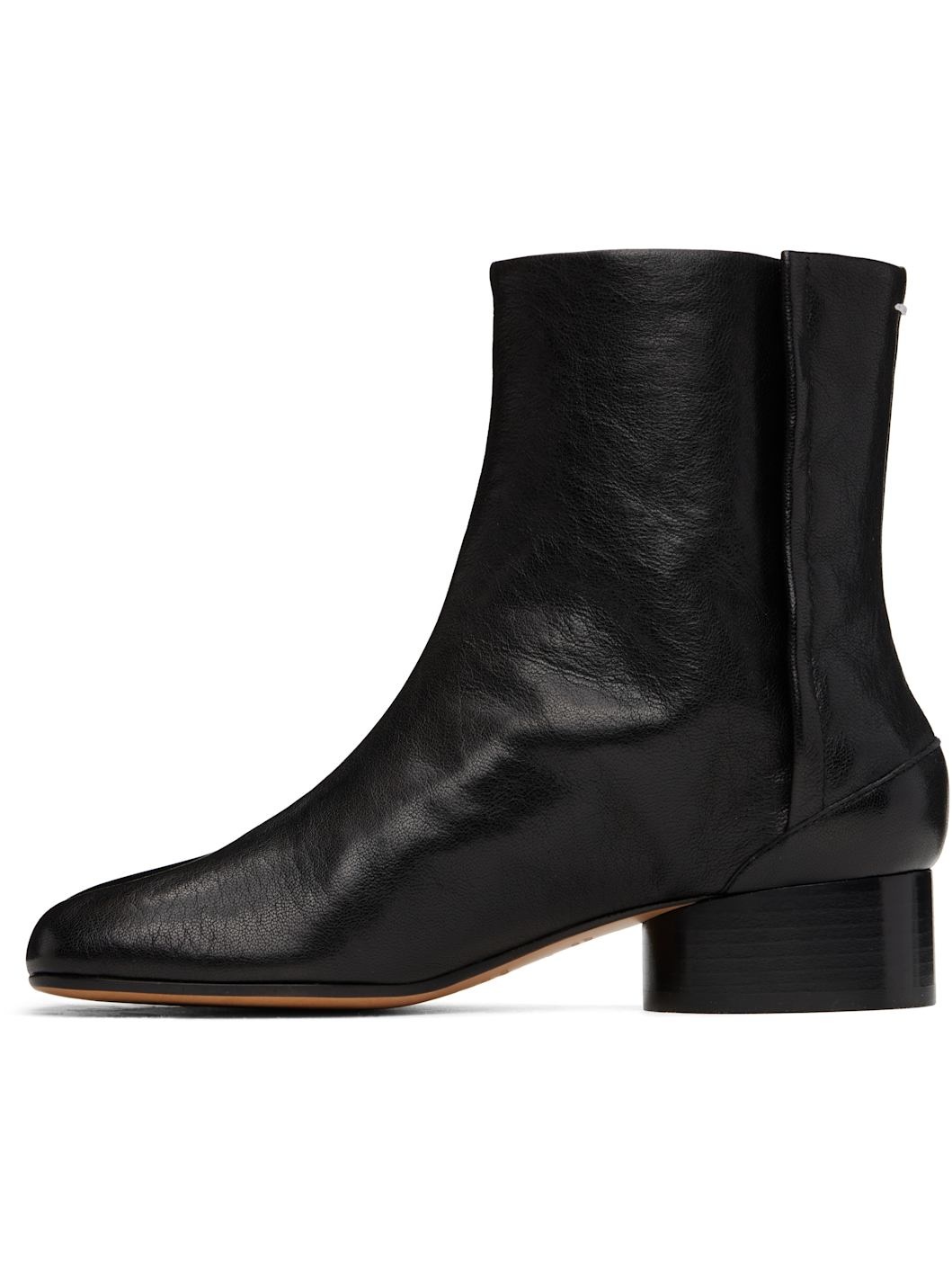Black Tabi Ankle Boots - 3