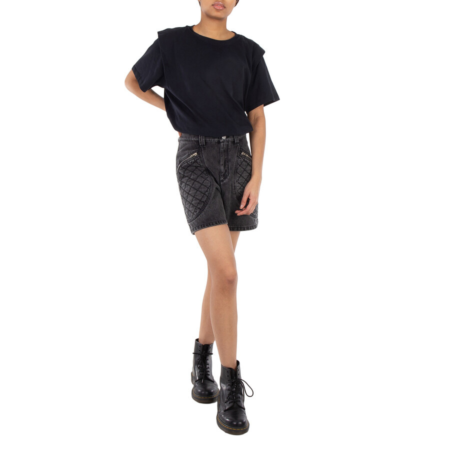 Isabel Marant Etoile Zelitos Cotton T-Shirt - 3