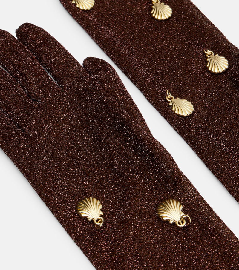 Oséree Lumière embellished gloves outlook