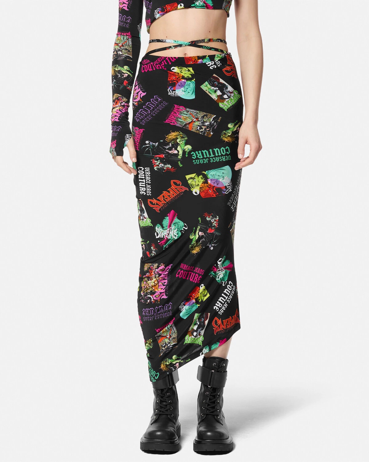 Gotham City Sirens Midi Skirt - 4