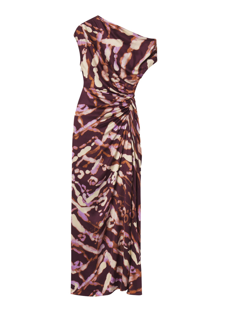 Poppy Satin Gown 1