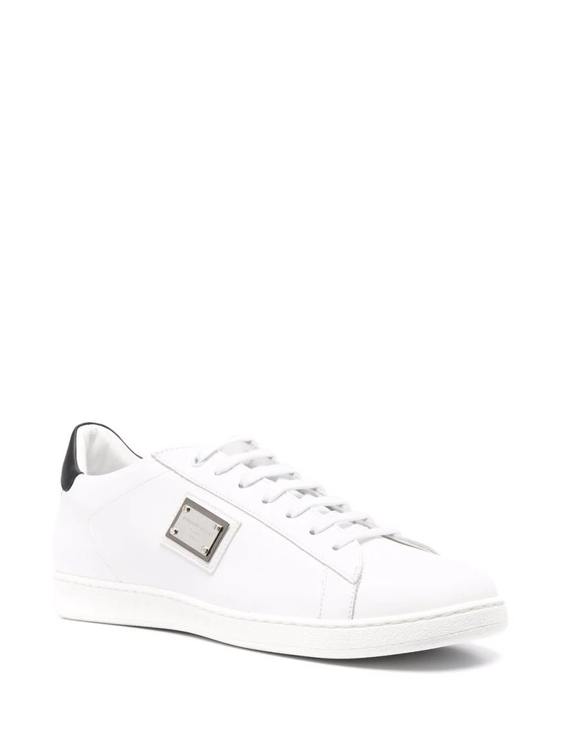 PHILIPP PLEIN leather low-top sneakers outlook