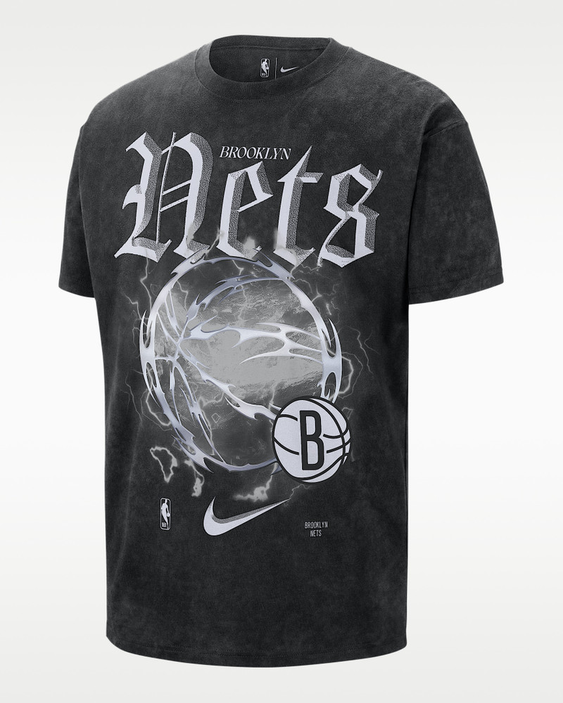 Brooklyn Nets Courtside "Halloween" Men's Nike NBA Max90 T-Shirt 1