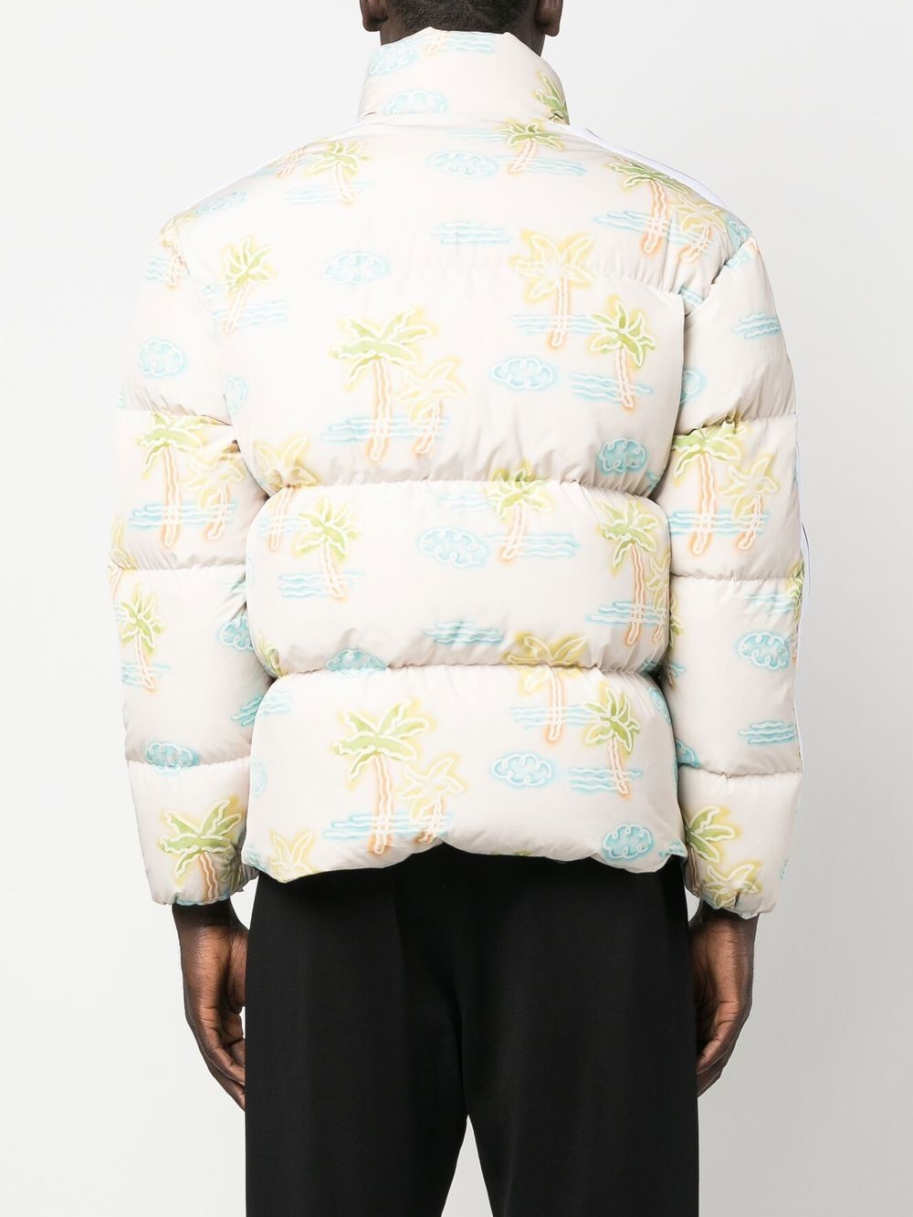 graphic-print padded jacket - 4