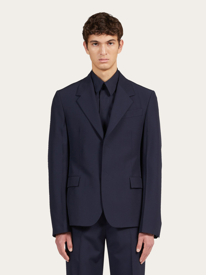 FERRAGAMO Single breasted wool blazer outlook
