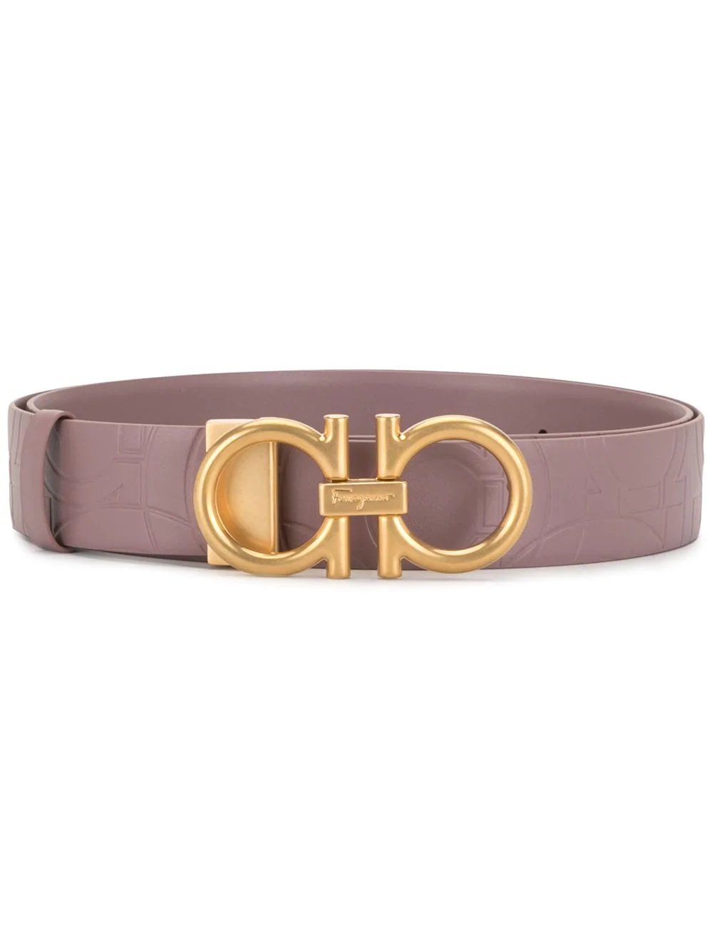 Gancini embossed belt - 1