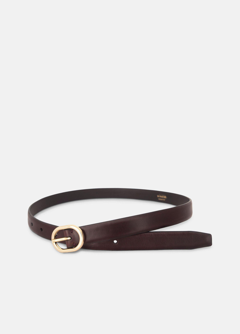 Vince Women's 20mm Spazzolato Leather Belt outlook