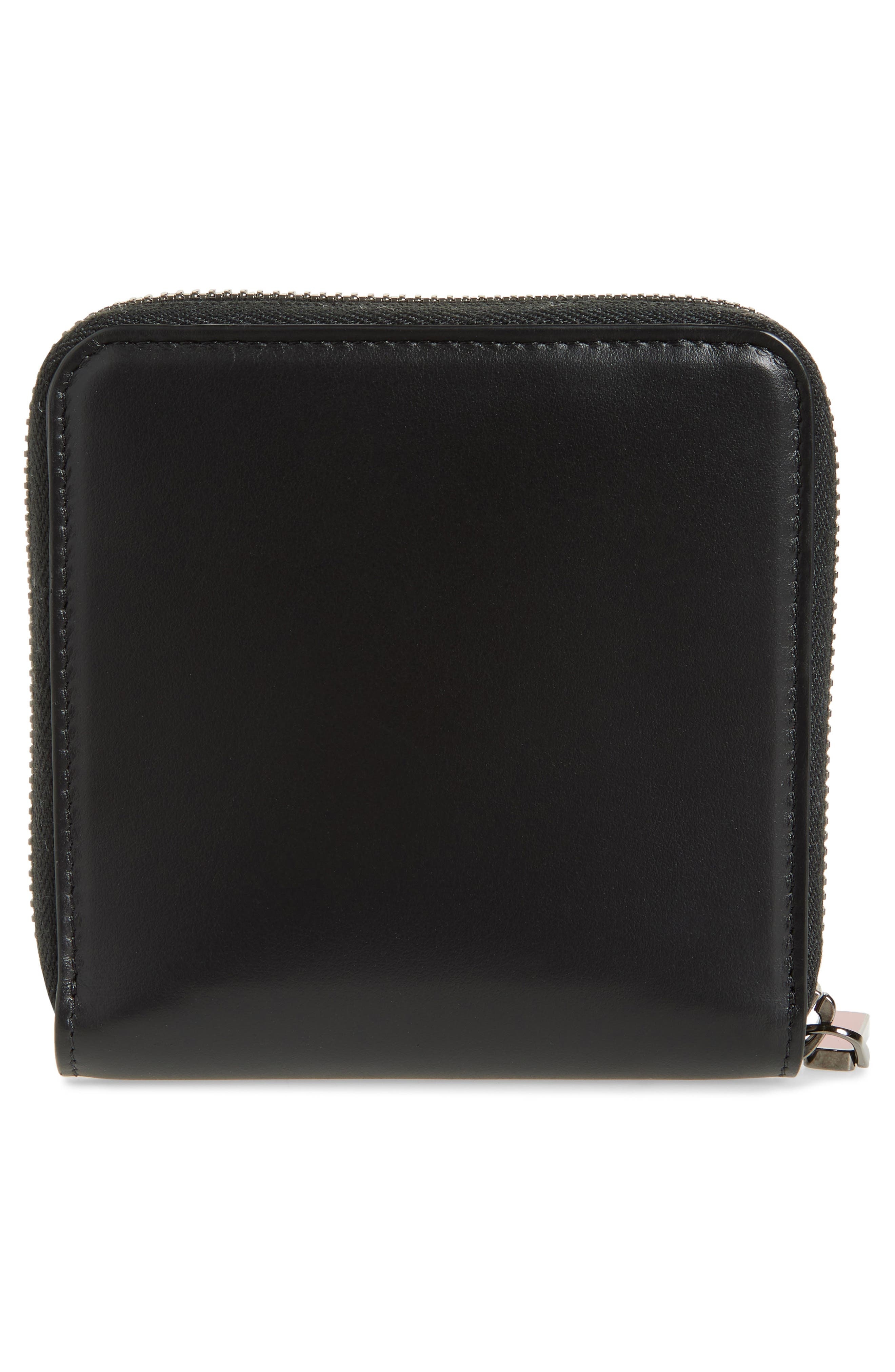 Christian Louboutin Kypi Leather Zip Wallet in Black at Nordstrom - 3