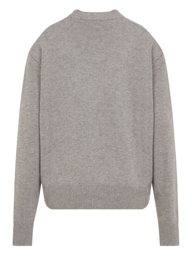 The Frankie Shop round-neck wool sweatshirt outlook