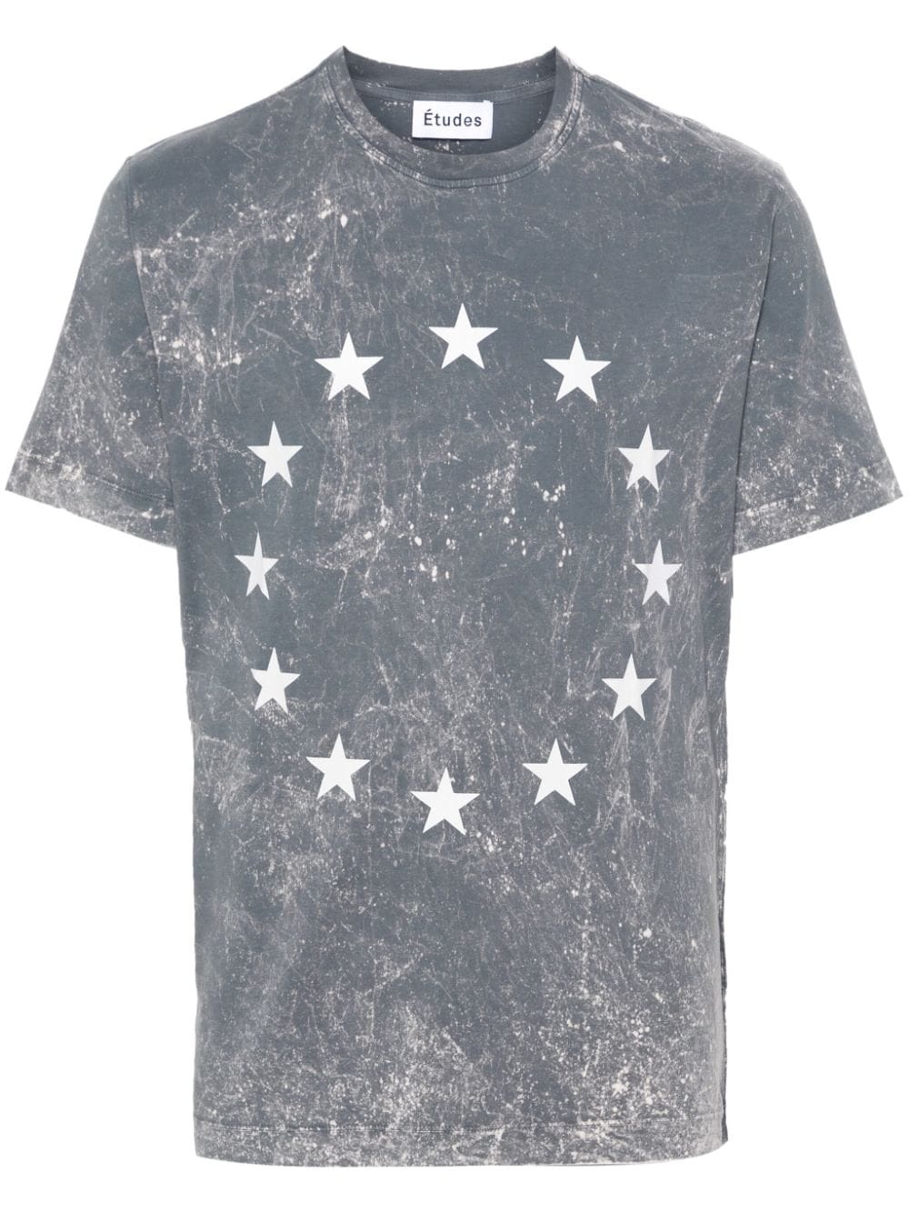 star-print cotton T-shirt - 1