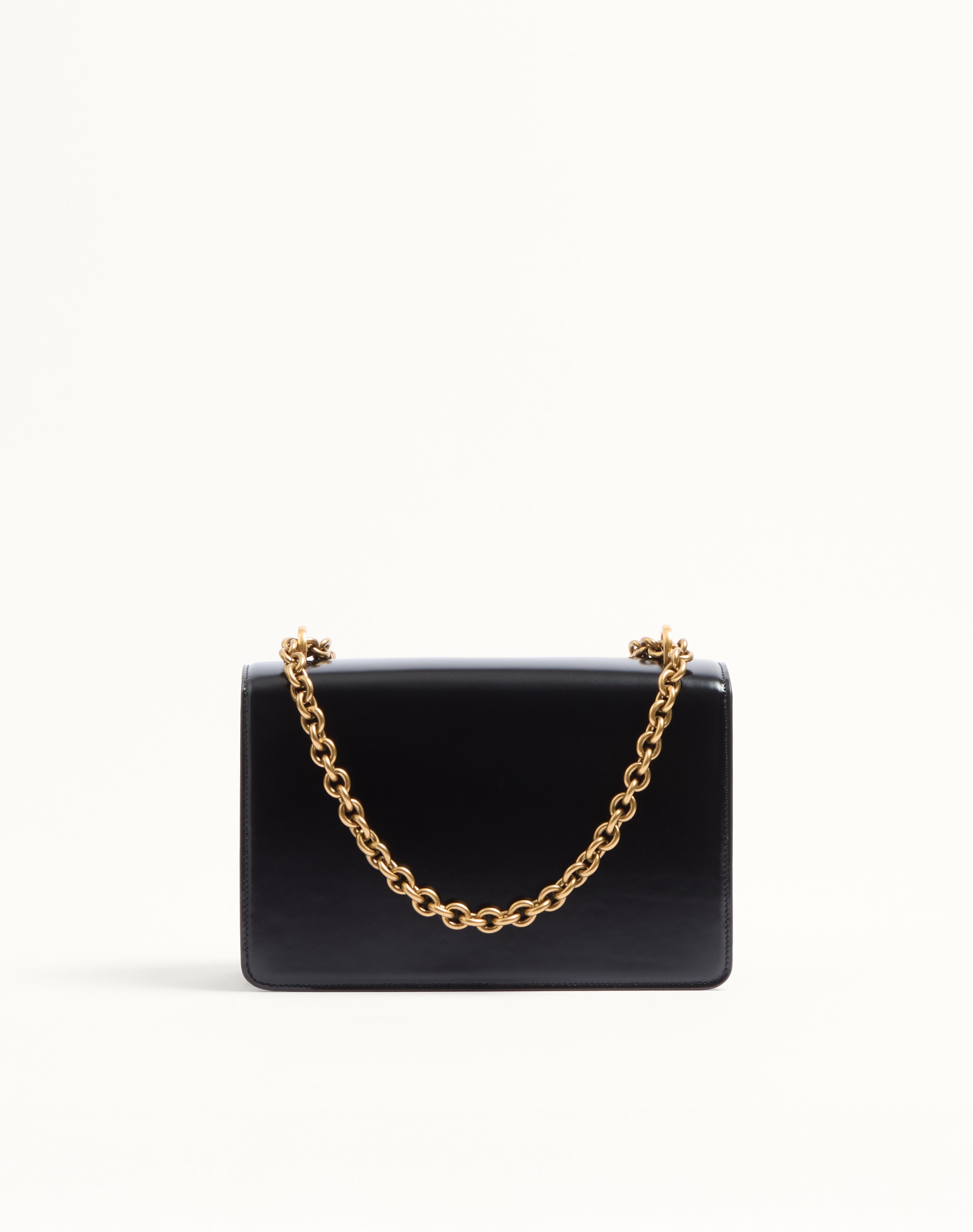 VALENTINO GARAVANI VAIN SHOULDER BAG IN SHINY CALFSKIN - 4