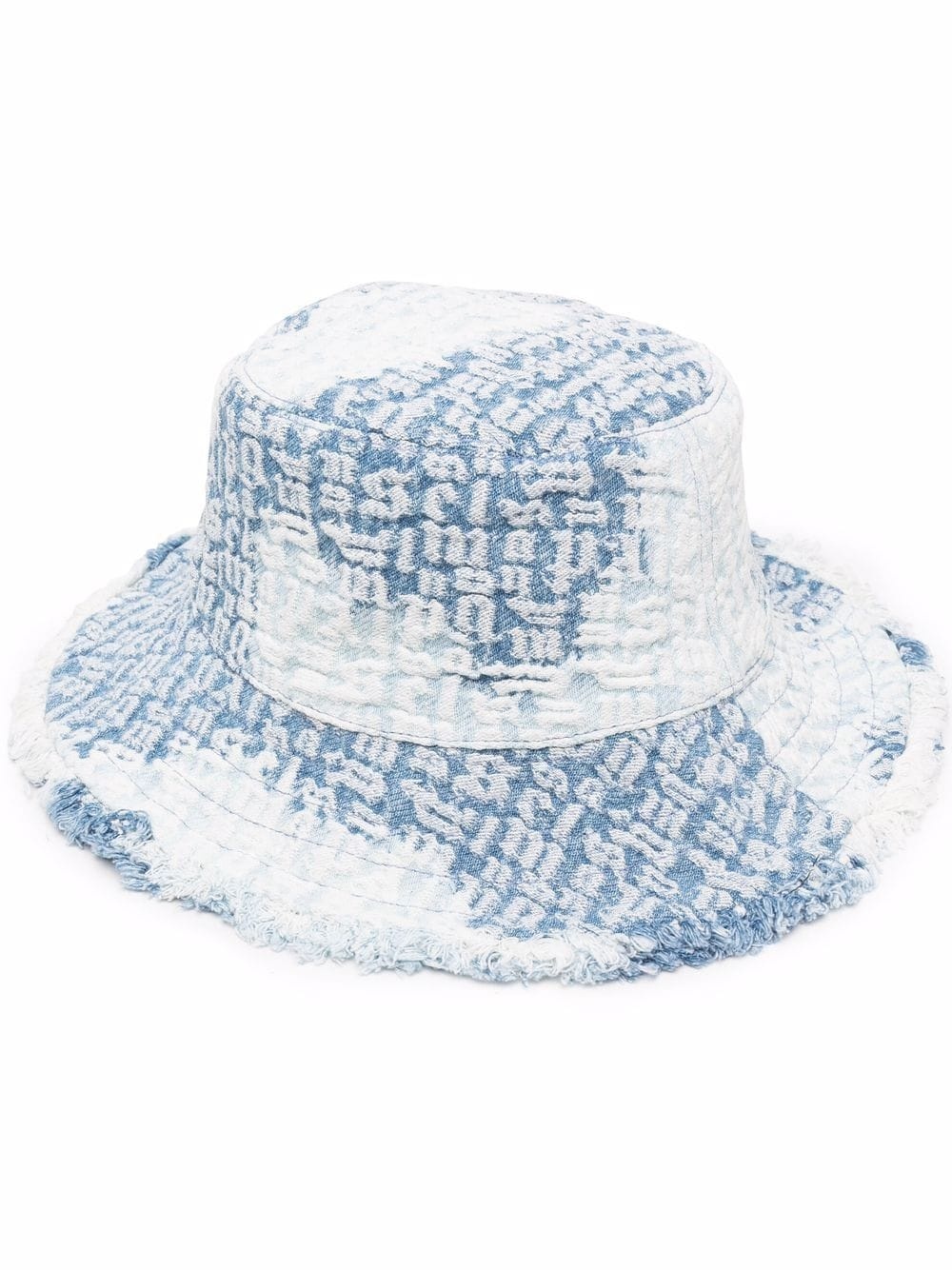 logo-embroidered bucket hat - 1