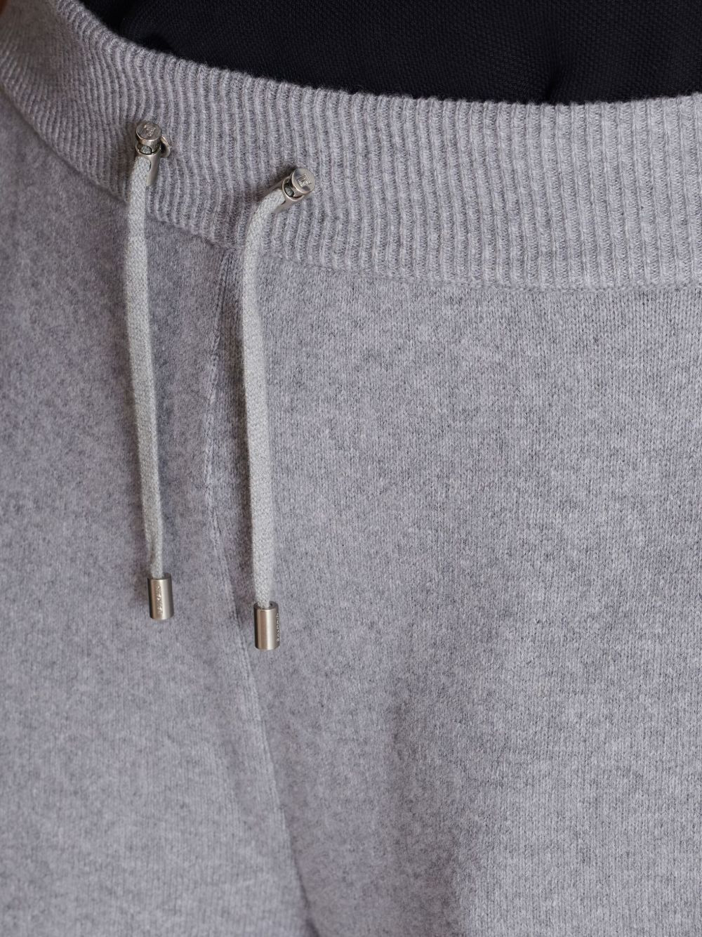 recycled cashmere-wool blend track pants - 5
