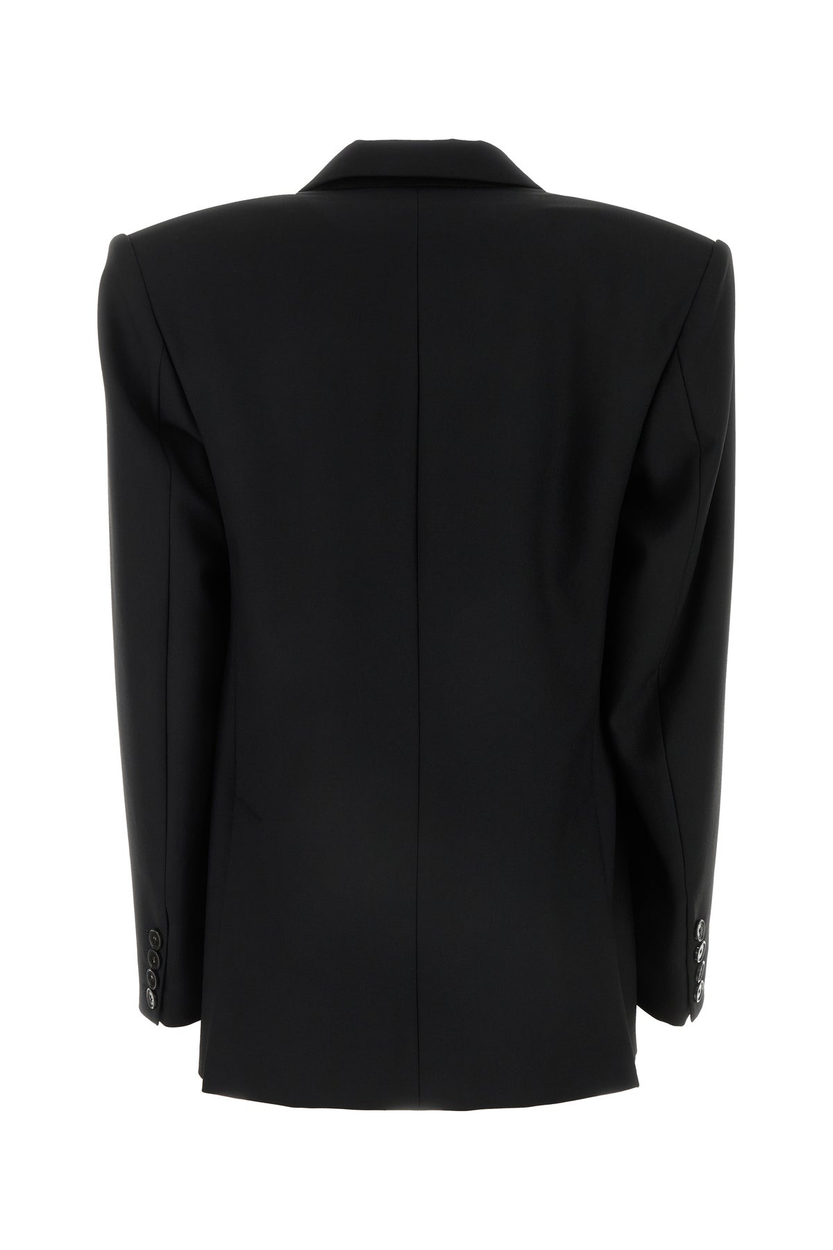 Black wool blazer - 2