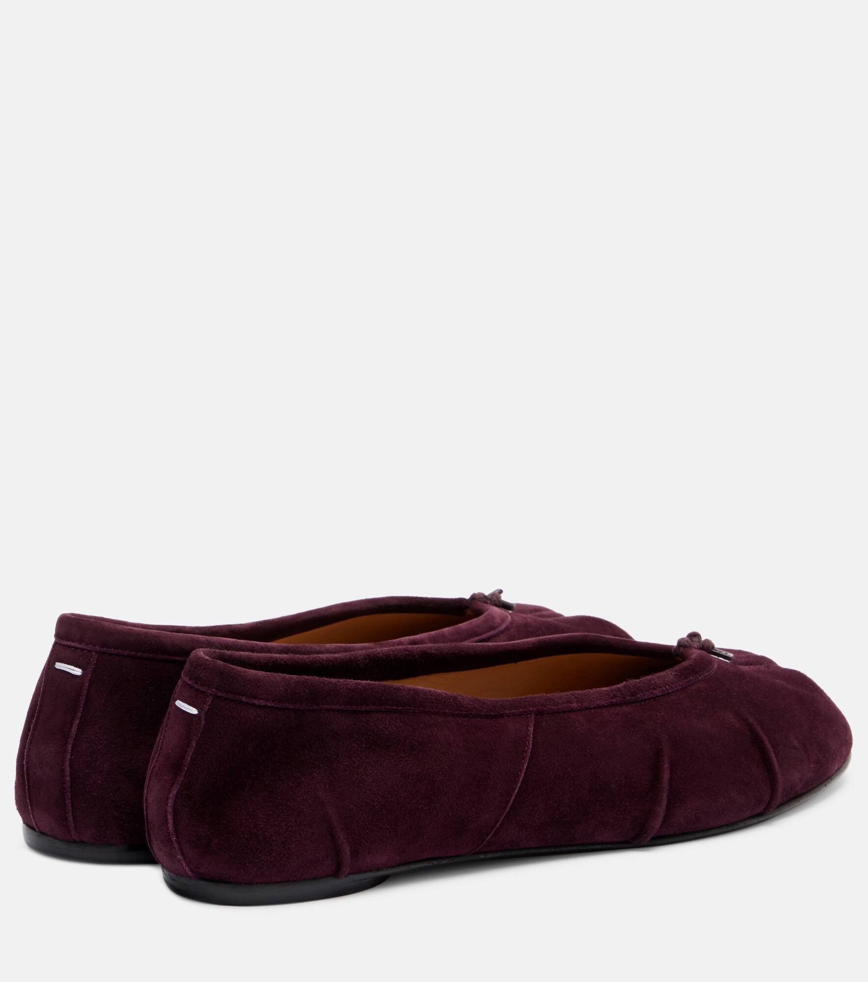 Tabi suede ballet flats - 2