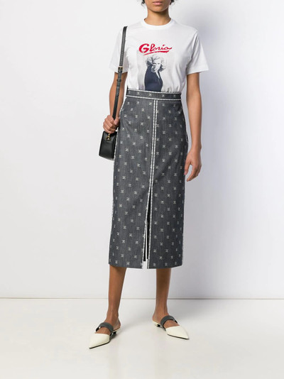 FENDI Gloria print T-shirt outlook