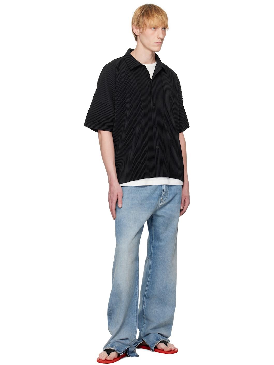 Black Monthly Color April Shirt - 4