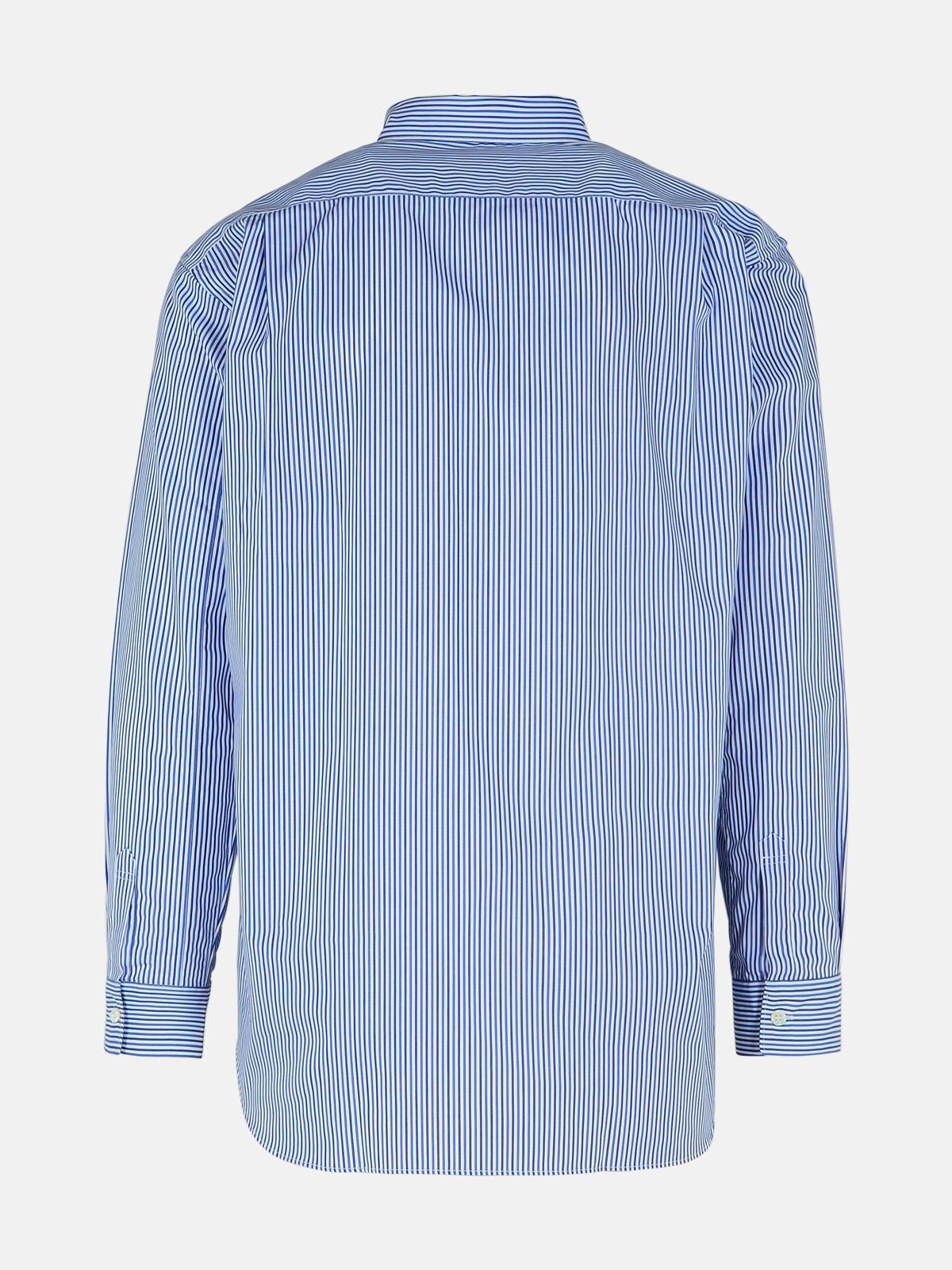 BLUE COTTON SHIRT - 3