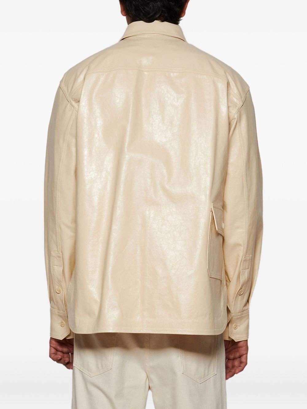 leather shirt - 5