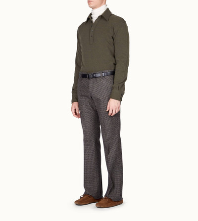 Tod's SHIRT IN MIXED WOOL - GREEN outlook