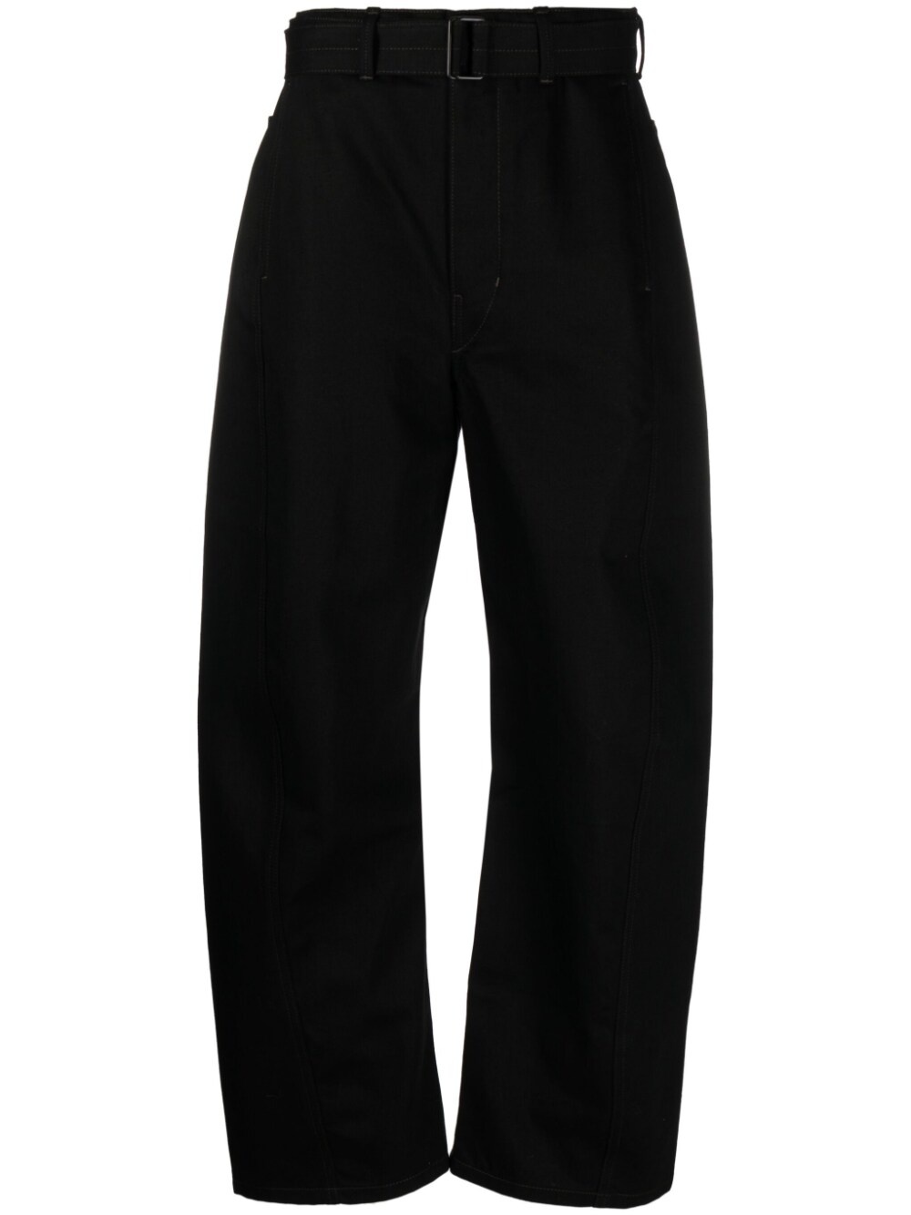 Cotton twisted trousers - 1