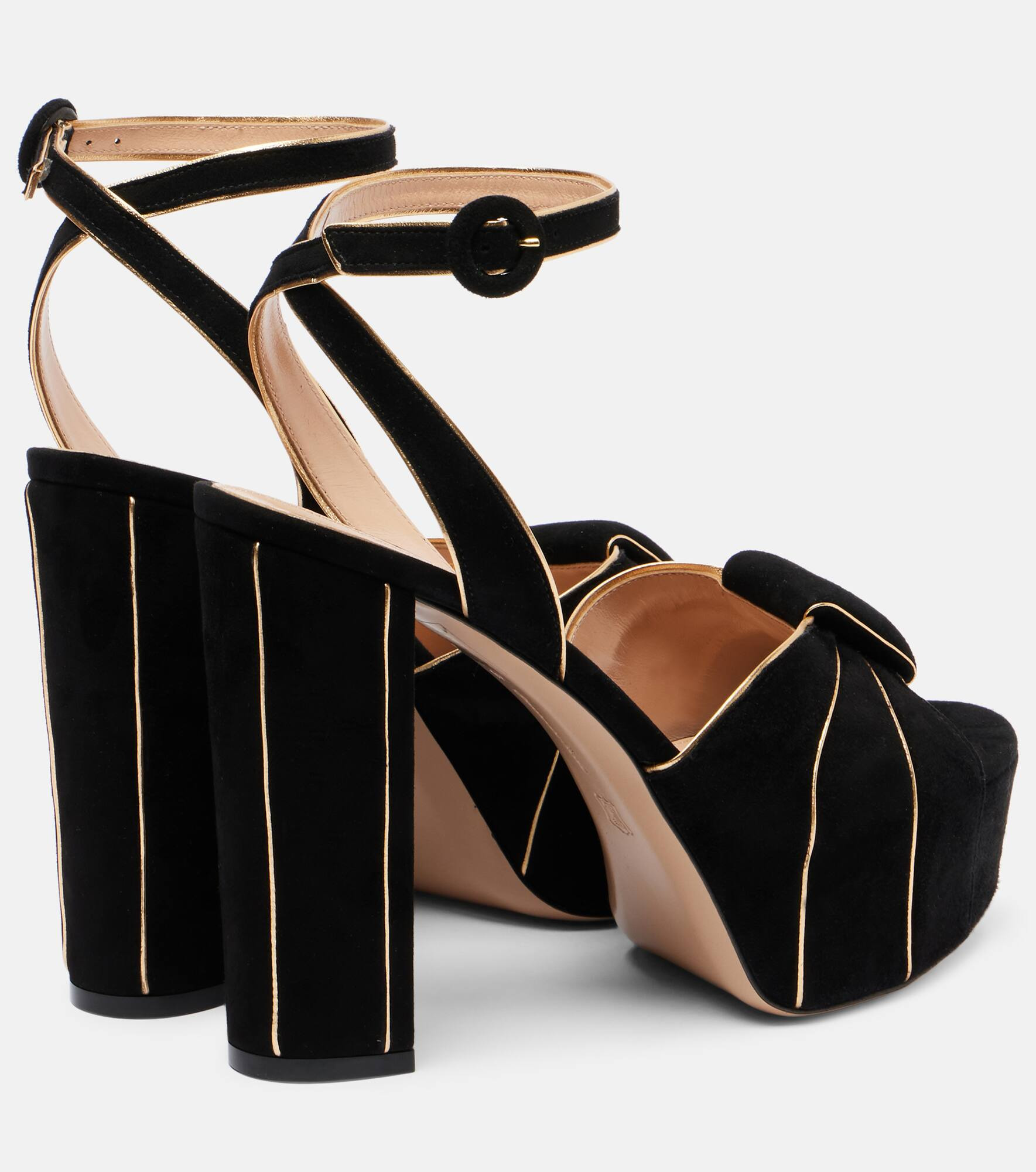 125 suede platform sandals - 2